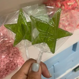 CHUPALETA ESTRELLA VERDE