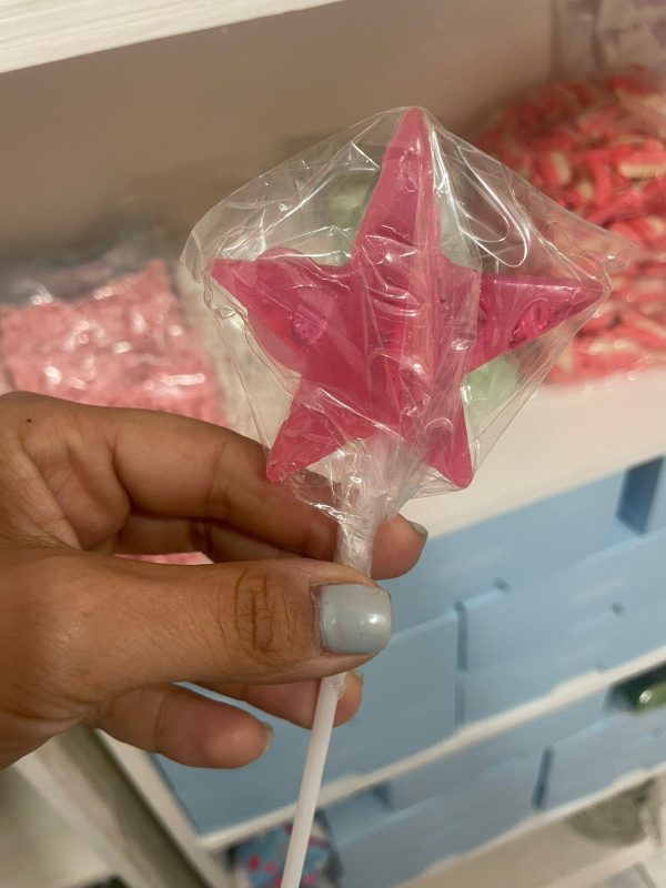 CHUPALETA ESTRELLA ROSA - Imagen 2