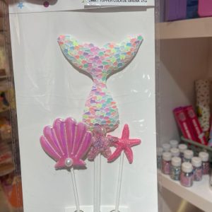 TOPPER DE TORTA SIRENA