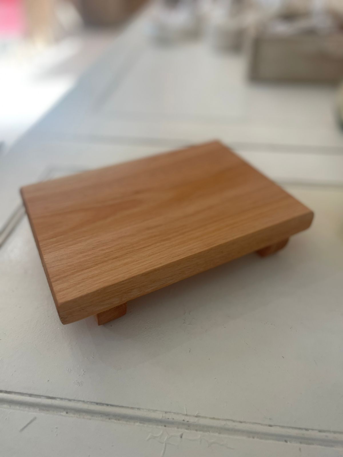 BANDEJA DE MADERA RECTANGULAR MEDIANA