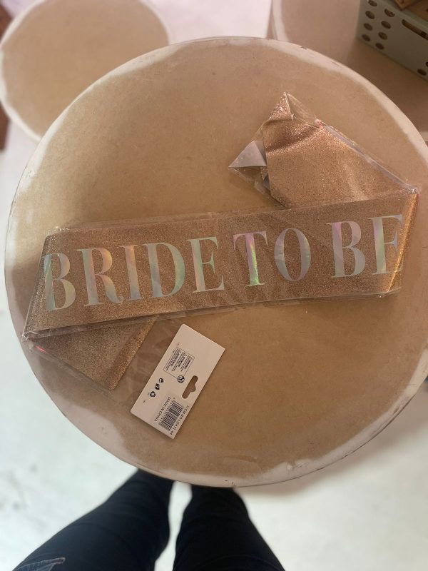BANDA DE NOVIA "BRIDE TO BE" - Imagen 2