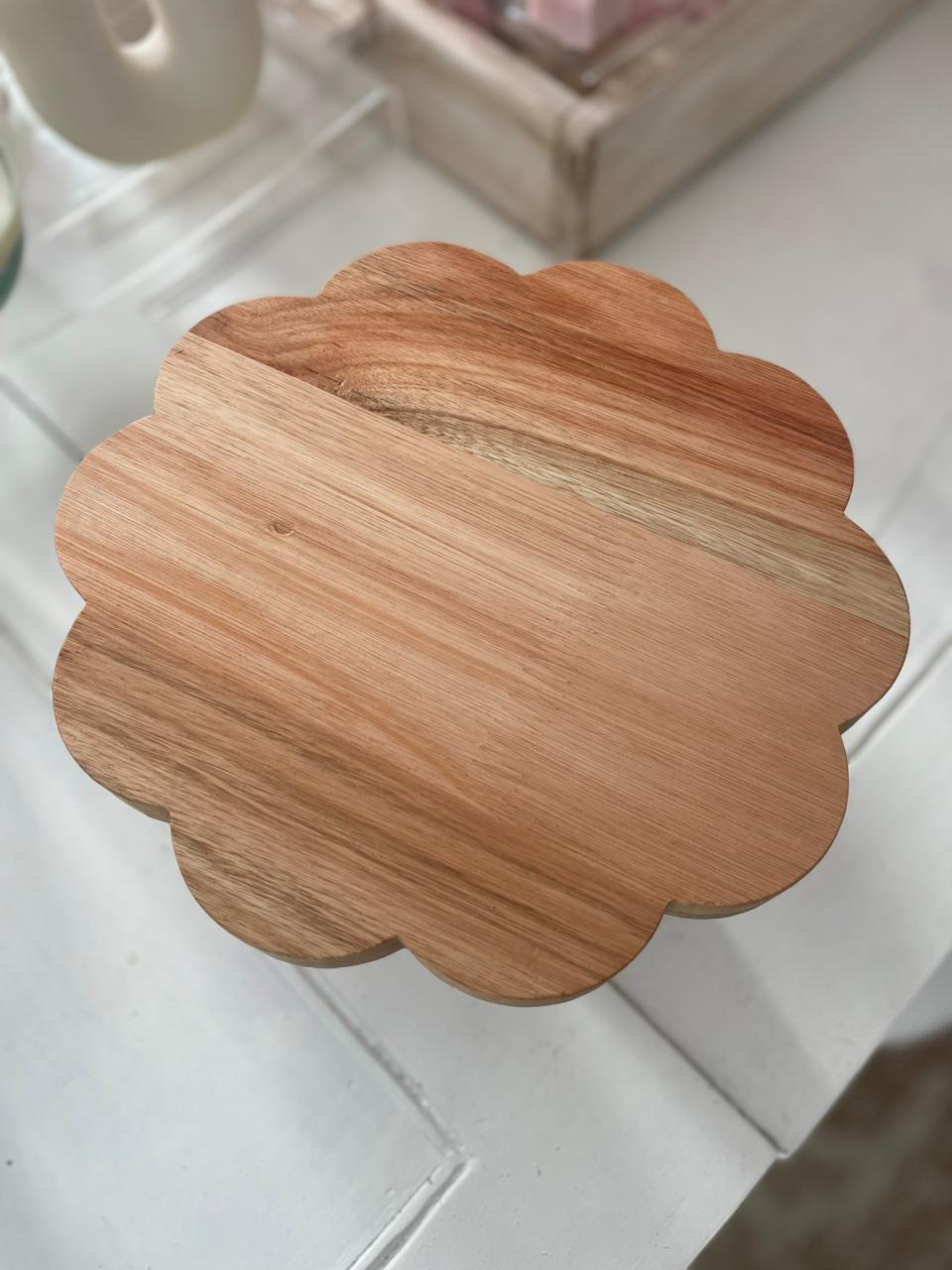 ALZADAS DE MADERA FLOR  14CM