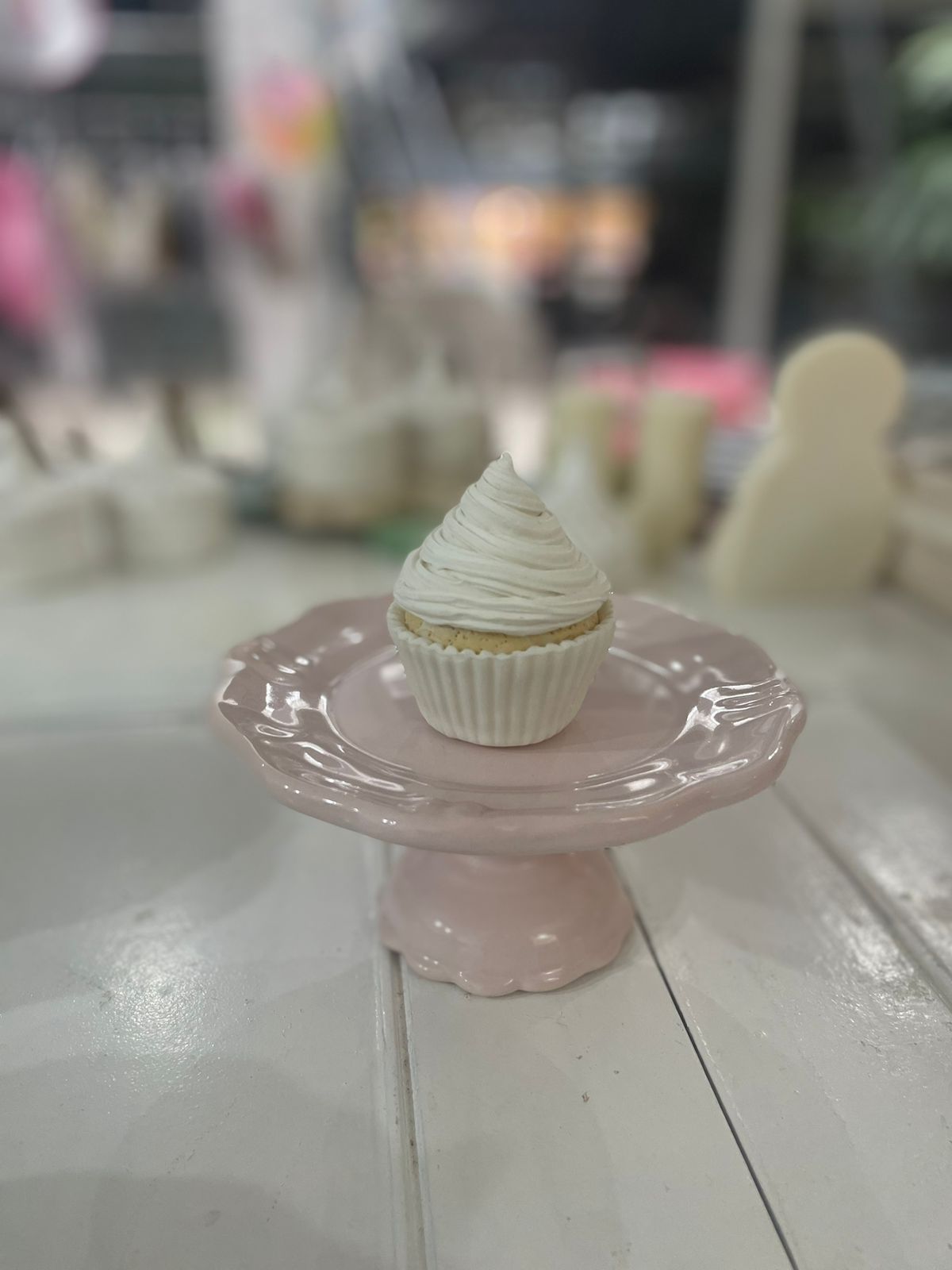 MINI ALZADA DE CERÁMICA  ROSA
