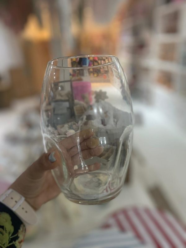 FRASCO DE VIDRIO AMORFO - Imagen 3