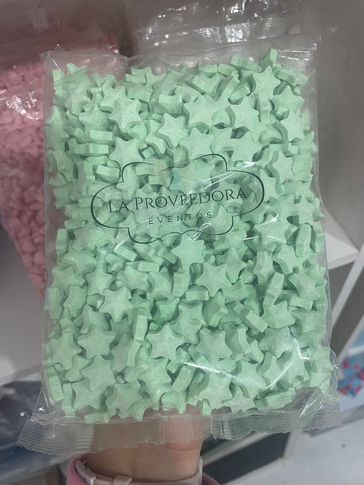 PASTILLAS DULCES VERDE PASTEL