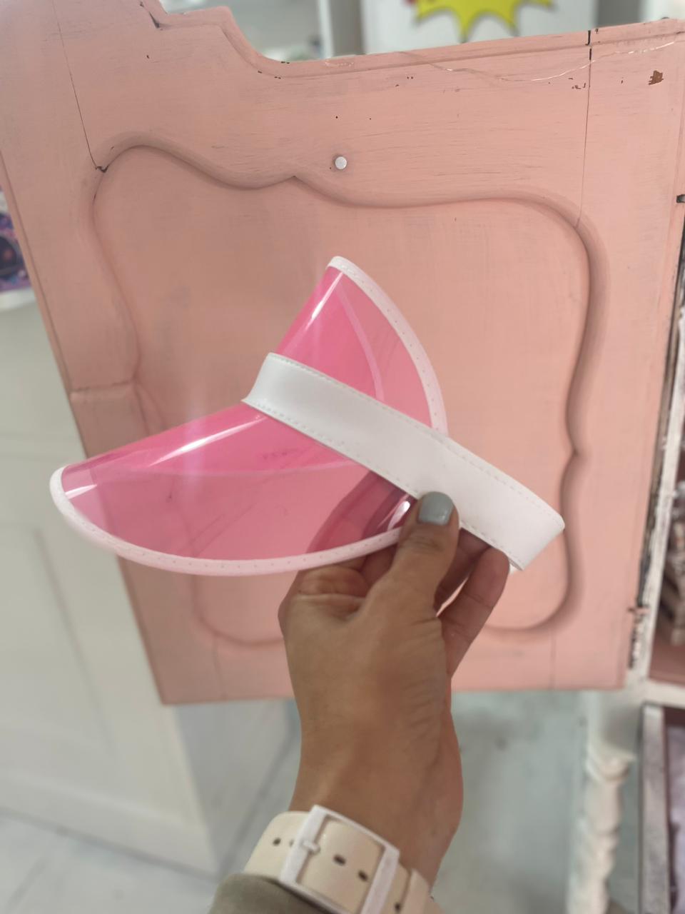 VISERA RETRO COLOR ROSA