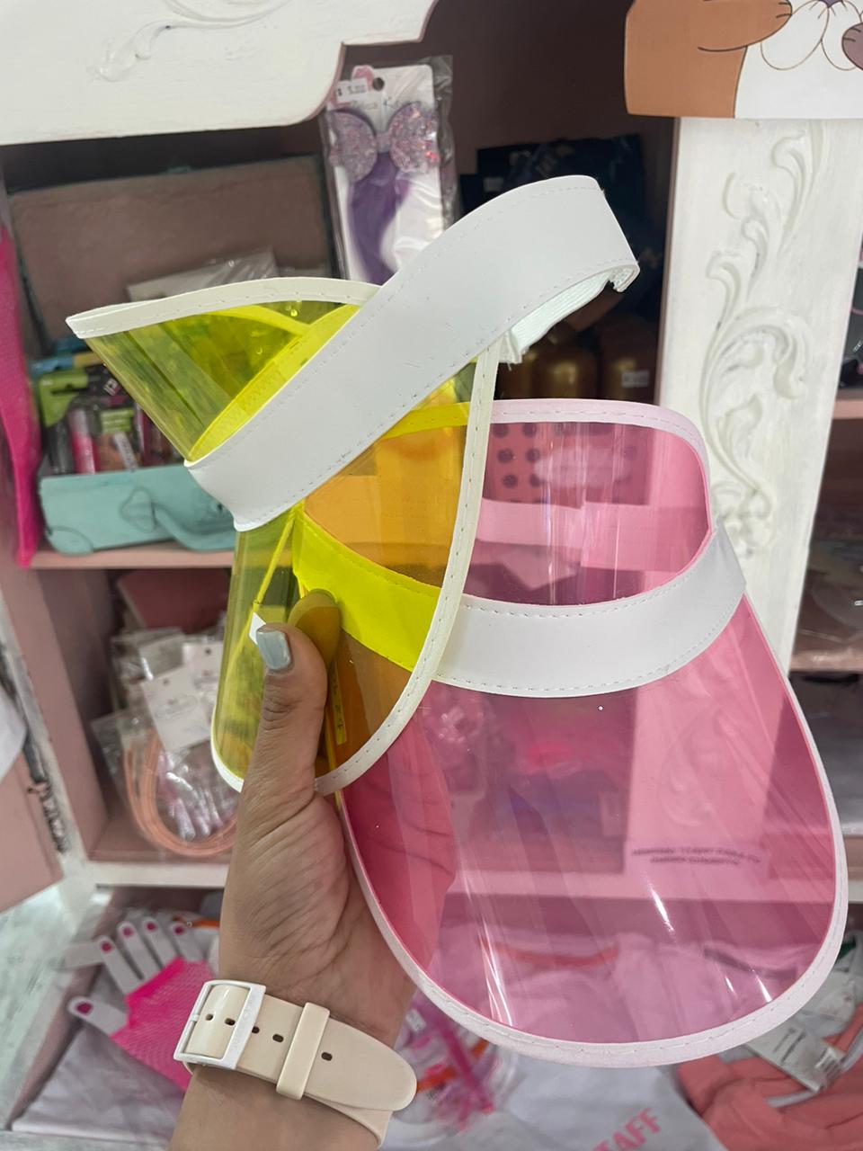 VISERA RETRO COLOR AMARILLO