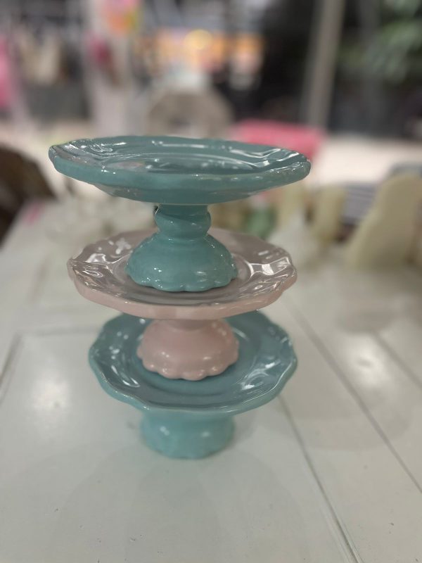 MINI ALZADA DE CERÁMICA  ROSA - Imagen 6