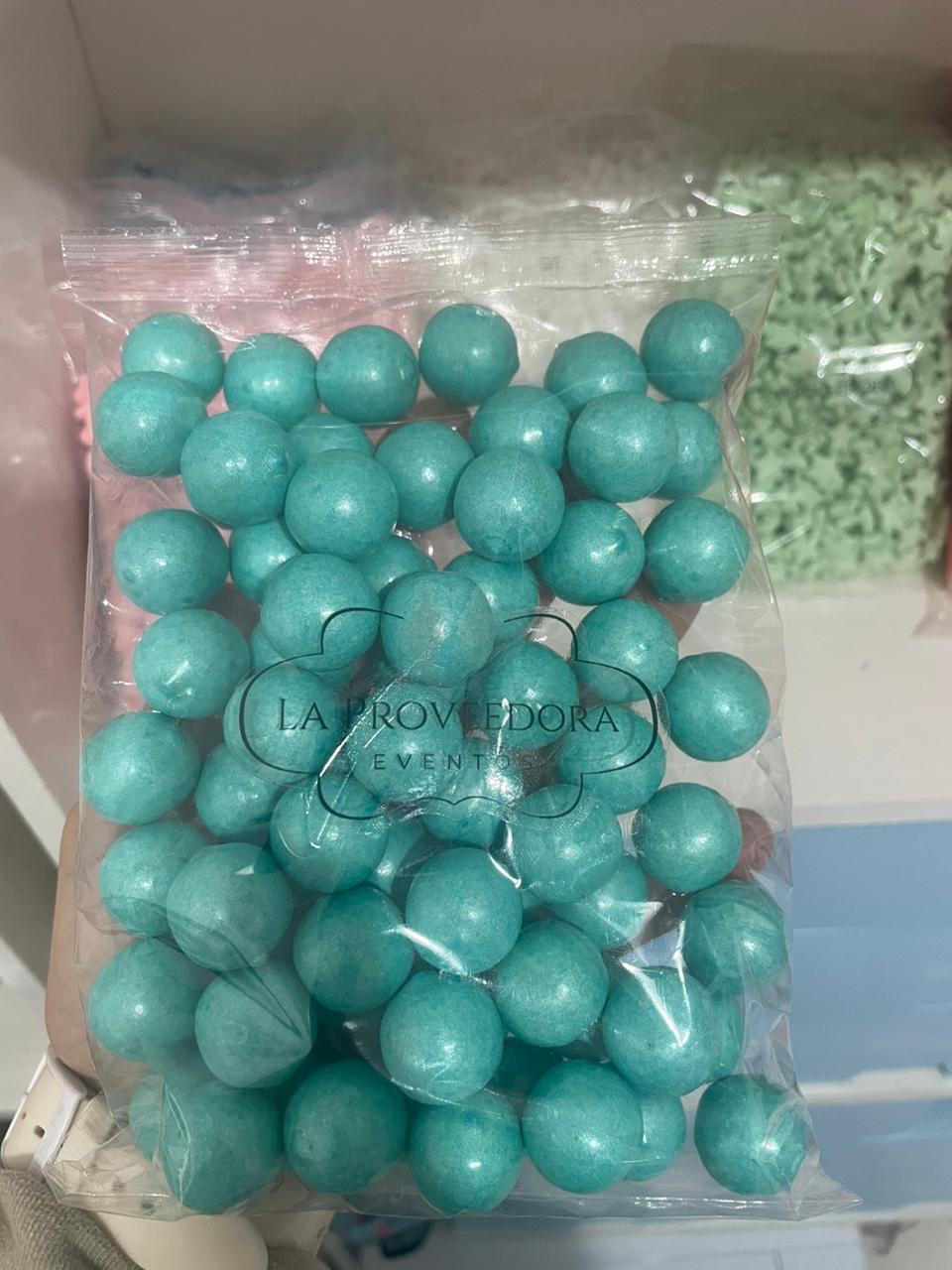 CHICLE BOLÓN  VERDE ACQUA TORNASOLADO