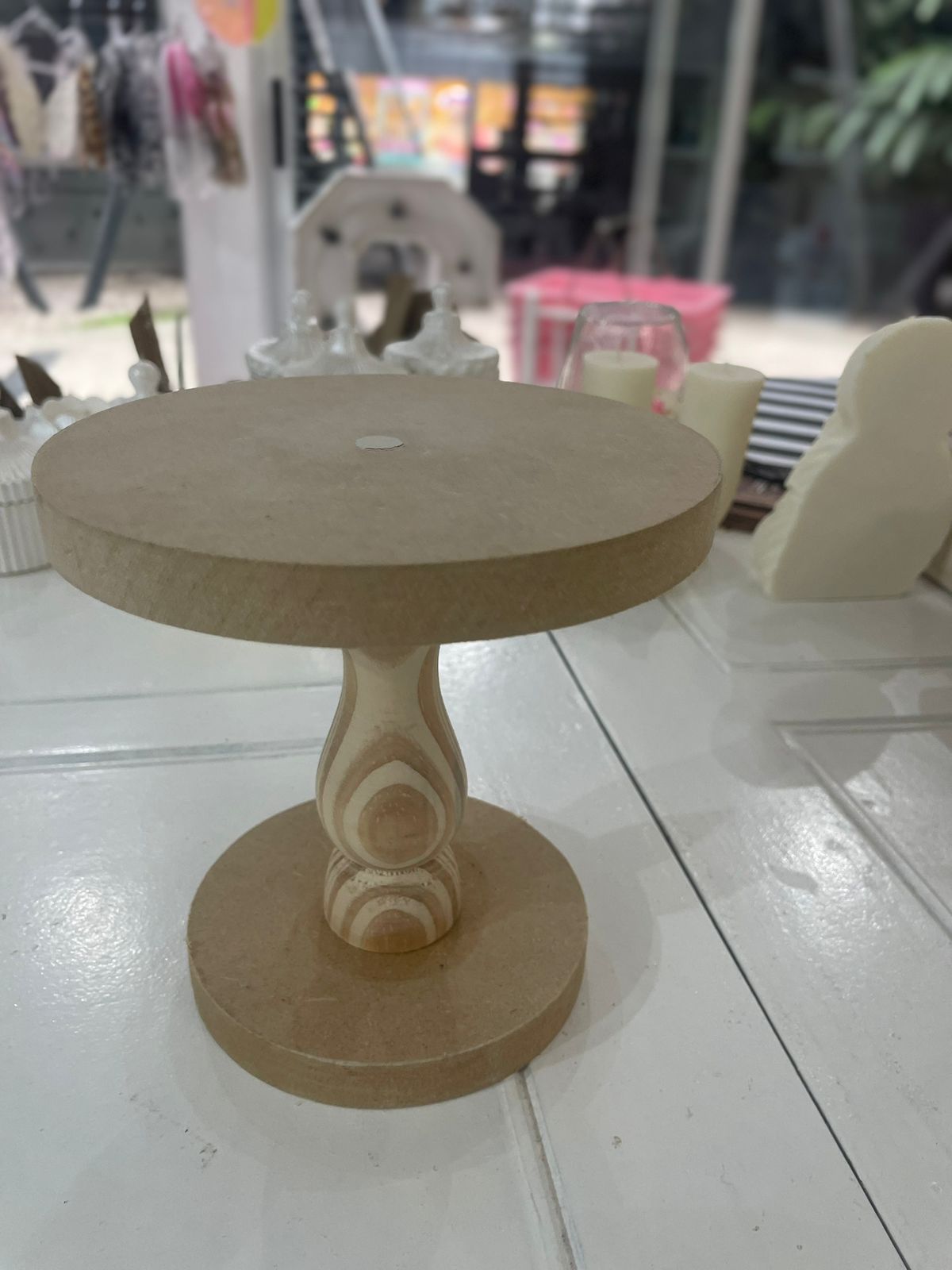 ALZADA  DE FIBROFACIL REDONDA 15CM