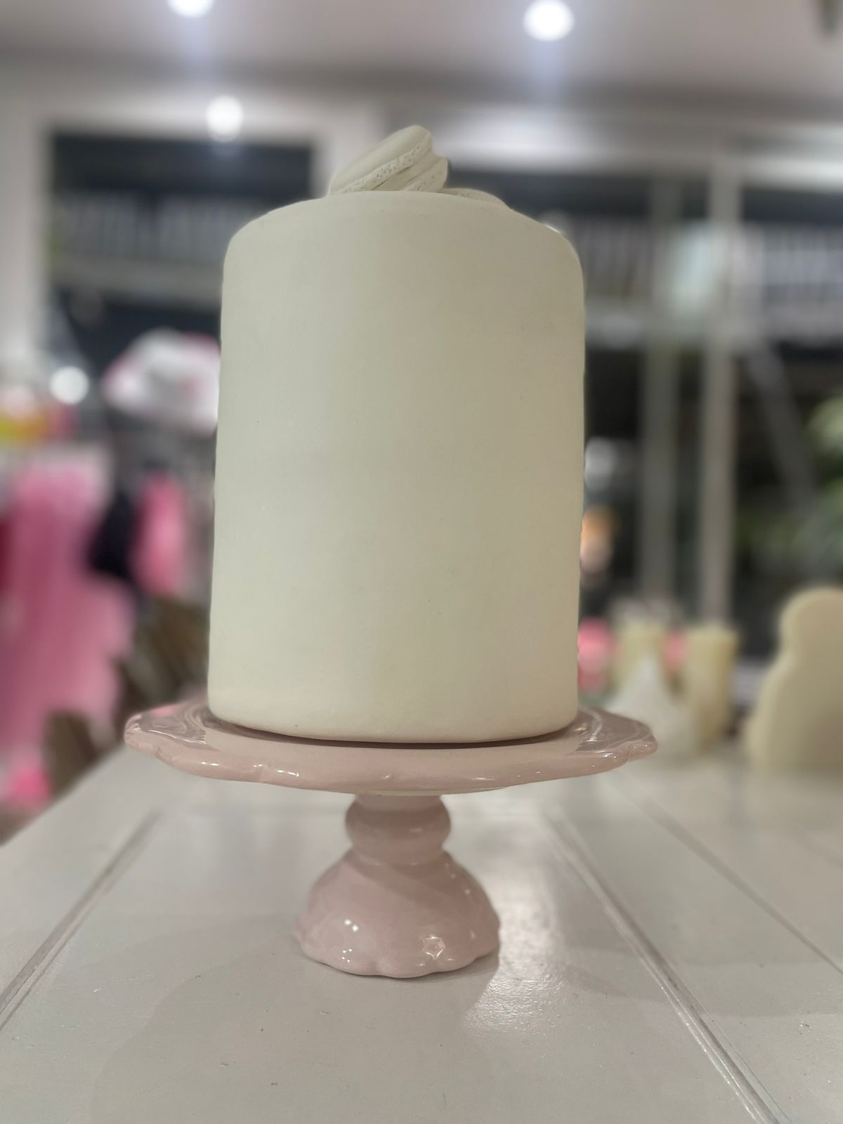 ALZADA DE CERÁMICA ROSA