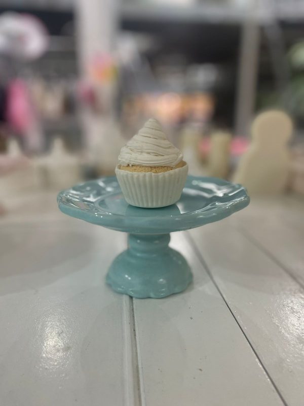 MINI ALZADA DE CERÁMICA  CELESTE
