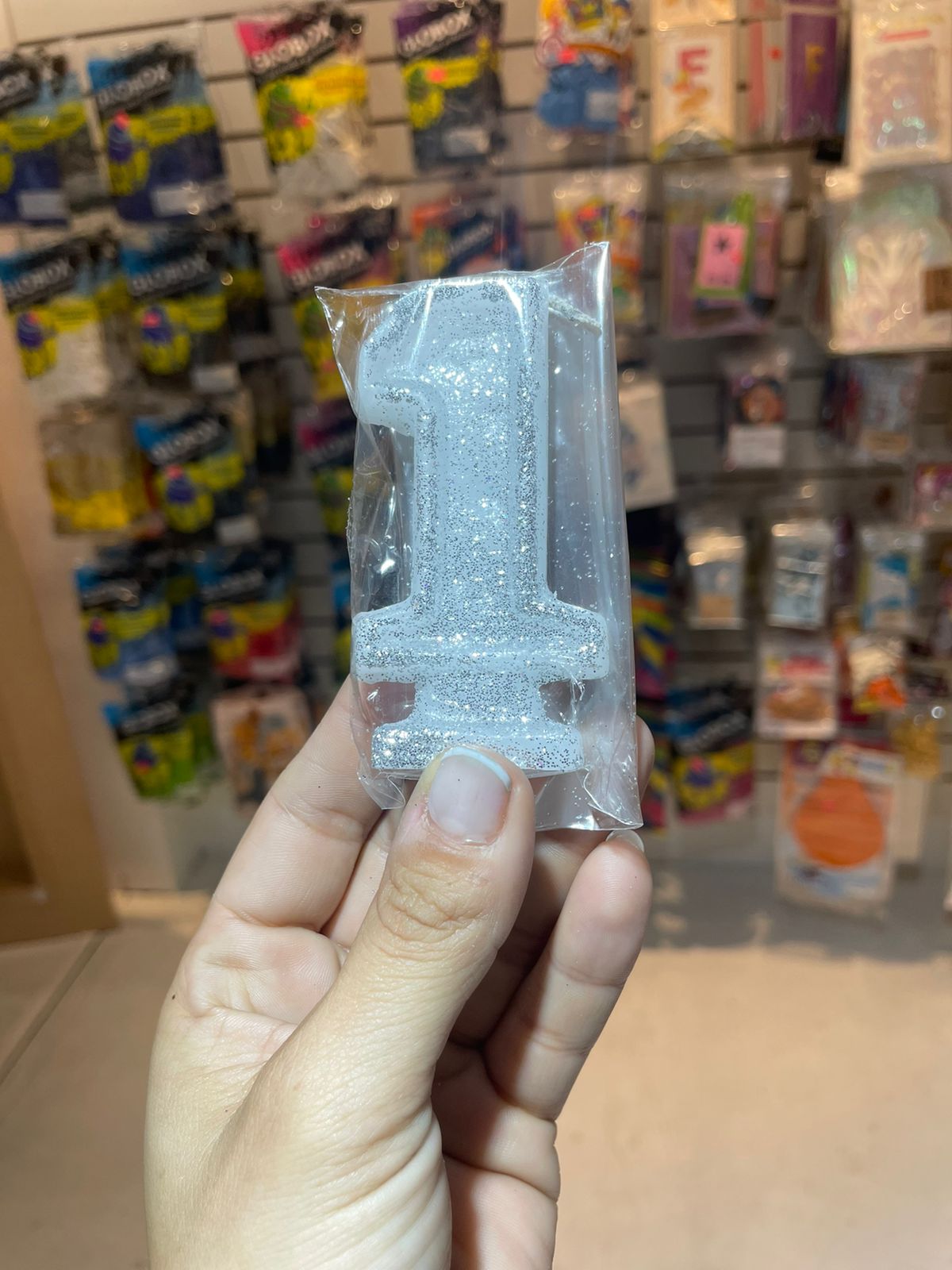 VELAS BLANCAS CON GIBRÉ NRO 1