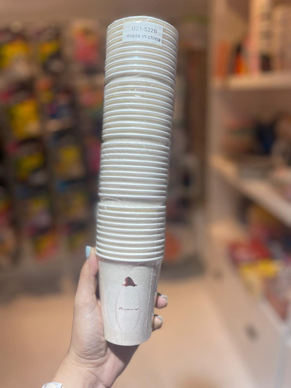 VASO DESCARTABLE  CALABAZA – PUMPKIN