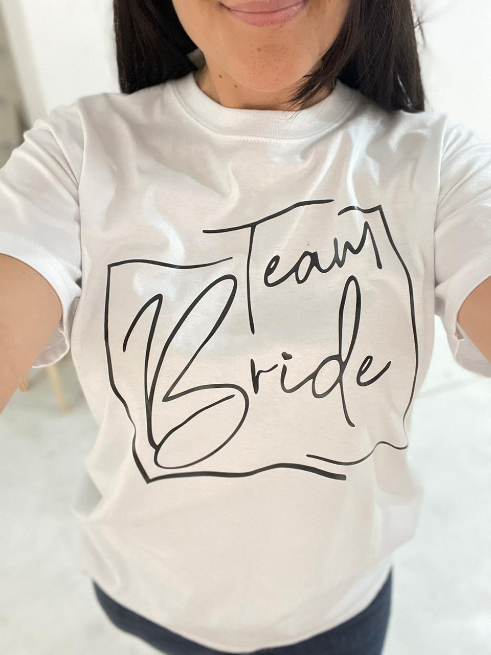 REMERA TEAM BRIDE ESTAMPADA